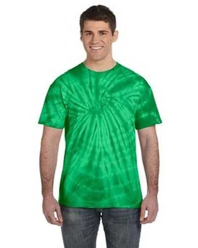 Tie-Dye CD101 Adult 54 oz 100% Cotton Spider T-Shirt - Spider Kelly