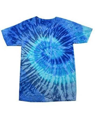 Tie-Dye CD1160 Toddler T-Shirt - Blue Jerry