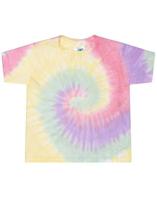 Tie-Dye CD1160 Toddler T-Shirt - Zen Rainbow