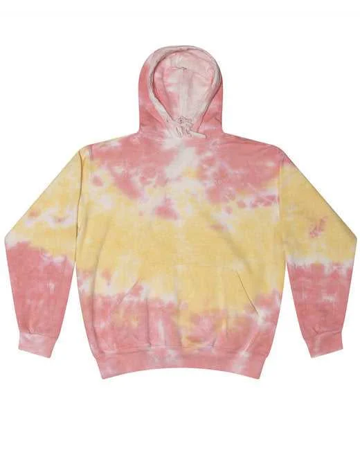 Tie-Dye CD877 Adult D Pullover Hooded Sweatshirt - Funnel Cake