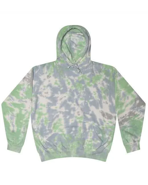 Tie-Dye CD877 Adult D Pullover Hooded Sweatshirt - Slushy