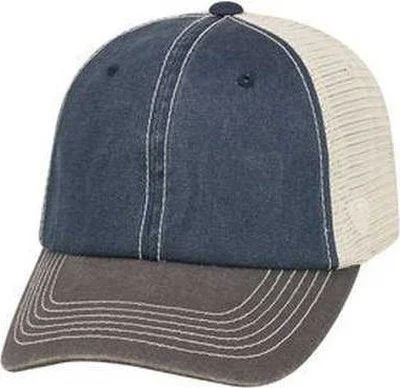 J. America TW5506 Adult Offroad Cap - Navy