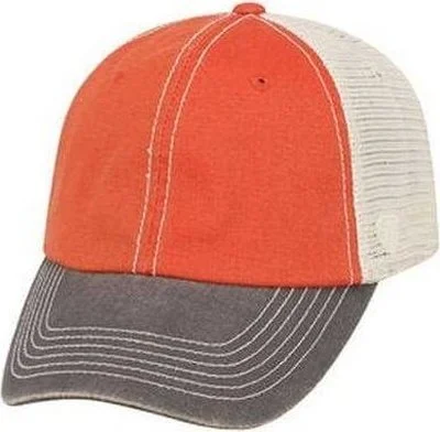 J. America TW5506 Adult Offroad Cap - Orange