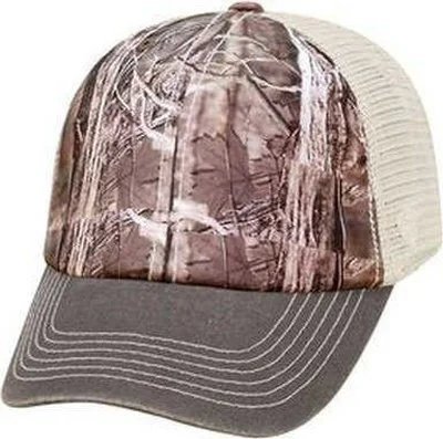 J. America TW5506 Adult Offroad Cap - Outdoor Camo