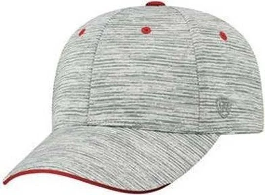 J. America TW5528 Adult Ballaholla Cap - Red