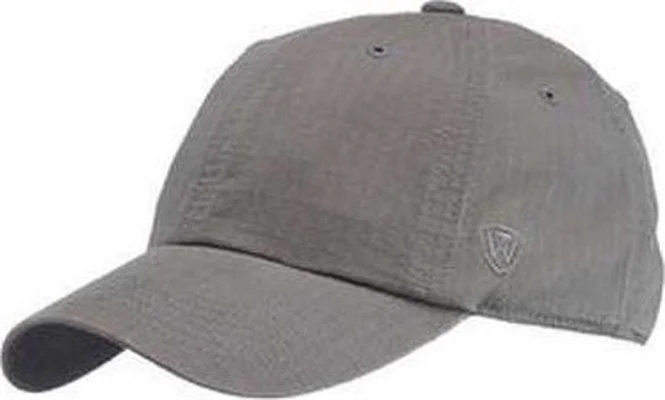 J. America TW5537 Ripper Washed Cotton Ripstop Cap - Gray