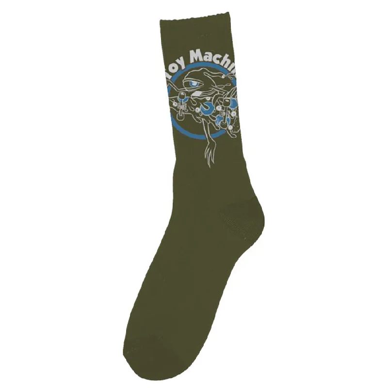 Toy Machine Pizza Sock ( Army)