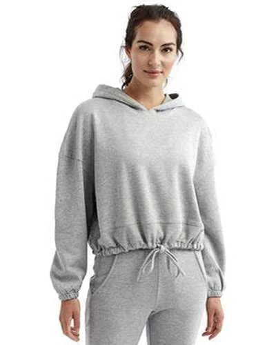 TriDri TD085 Ladies' Cropped Maria Hoodie - Heather Gray