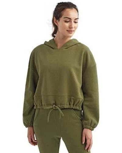 TriDri TD085 Ladies' Cropped Maria Hoodie - Olive