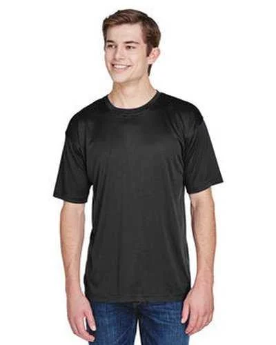 Ultraclub 8620 Men's Cool & Dry Basic Performance T-Shirt - Black