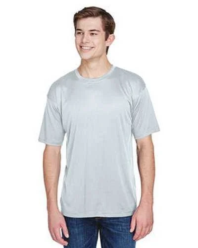 Ultraclub 8620 Men's Cool & Dry Basic Performance T-Shirt - Gray