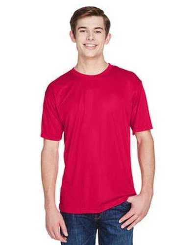 Ultraclub 8620 Men's Cool & Dry Basic Performance T-Shirt - Red