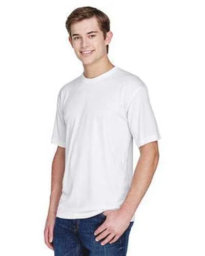 Ultraclub 8620 Men's Cool & Dry Basic Performance T-Shirt - White