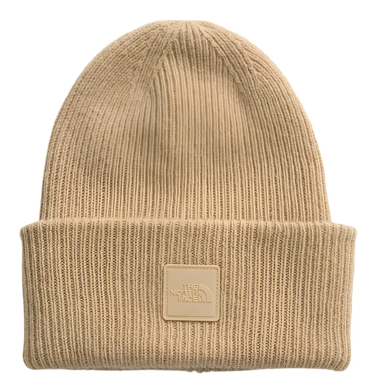 Urban Patch Beanie | Khaki Stone