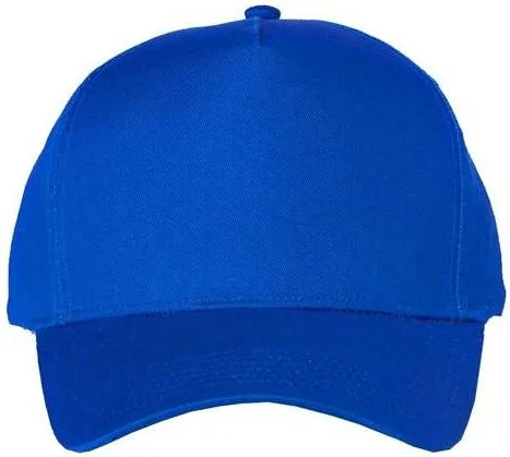 Valucap 8869 Five-Panel Twill Cap - Royal Blue