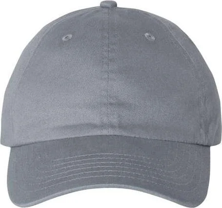 Valucap VC200 Brushed Twill Cap - Dark Grey