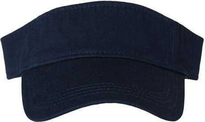 Valucap VC500 Bio-Washed Visor - Navy