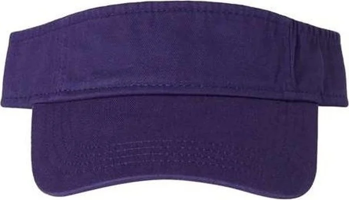 Valucap VC500 Bio-Washed Visor - Purple