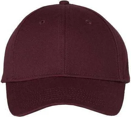 Valucap VC600 Chino Cap - Maroon