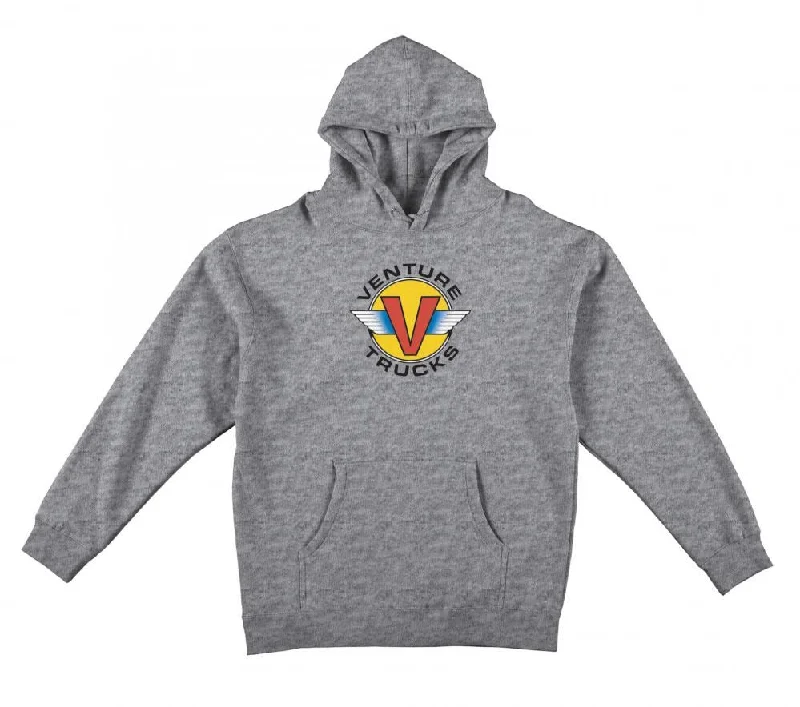 Venture Hoody Wings - Grey Heather / Multi-Colored