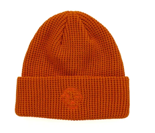 Waffle Knit Beanie | Burnt Orange