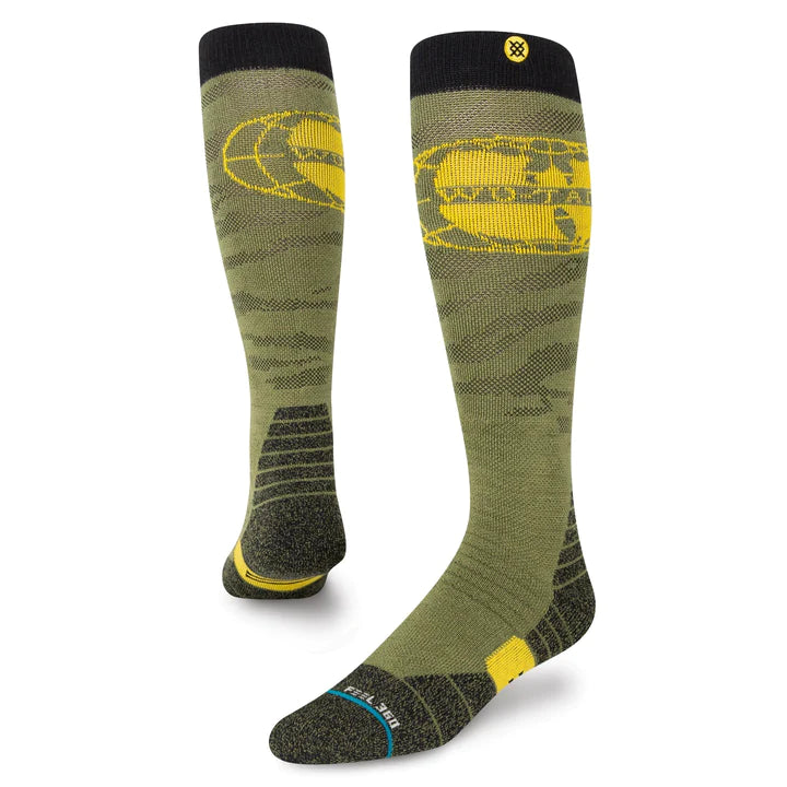 Wu World (Snowboard Socks) | Black