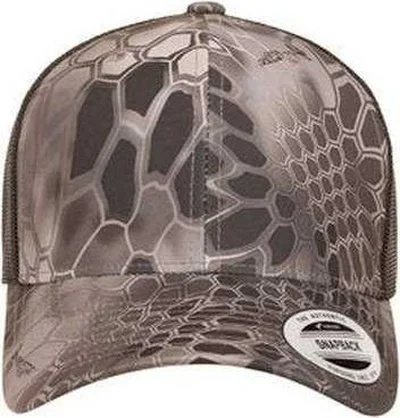 Yupoong 6606KR Kryptek Retro Trucker Cap - Kryptck Raid