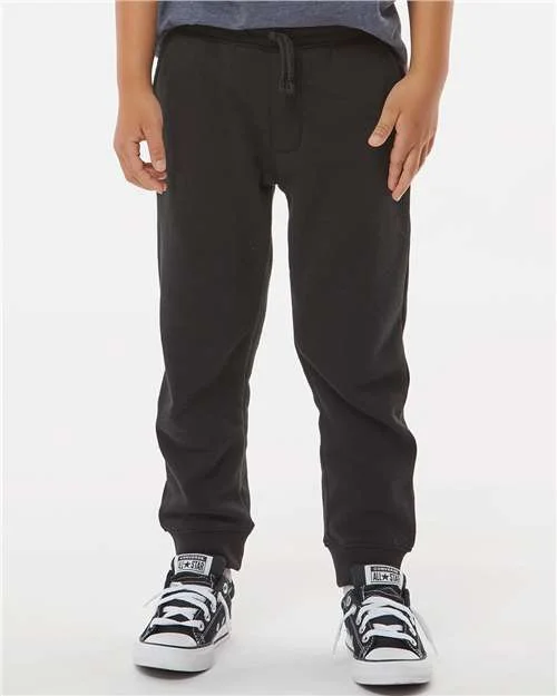 Independent Trading Co PRM16PNT Youth Lightweight Special Blend Sweatpants - Black