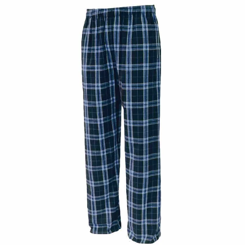 Pennant YFLNP Youth Flannel Plaid Pant - Navy Carolina